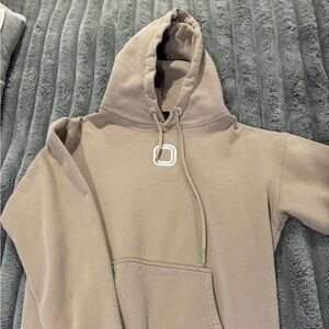 Tan Hoodie Sweatshirt